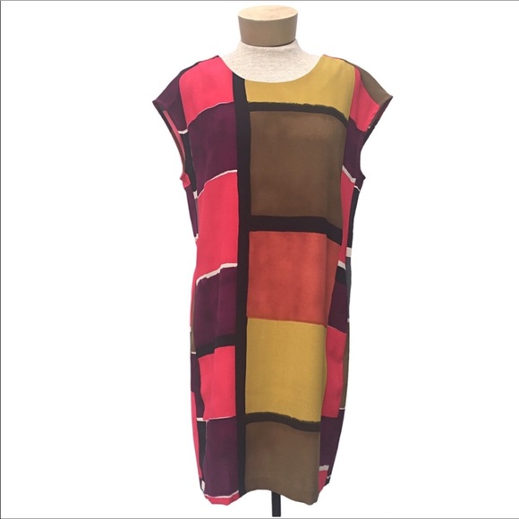 block shift dress